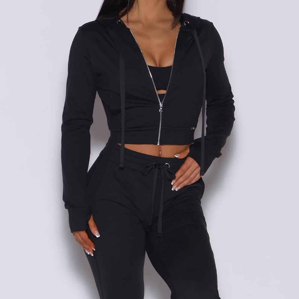 Bombshell Sportswear Signature Zip Up Jacket, Medium
